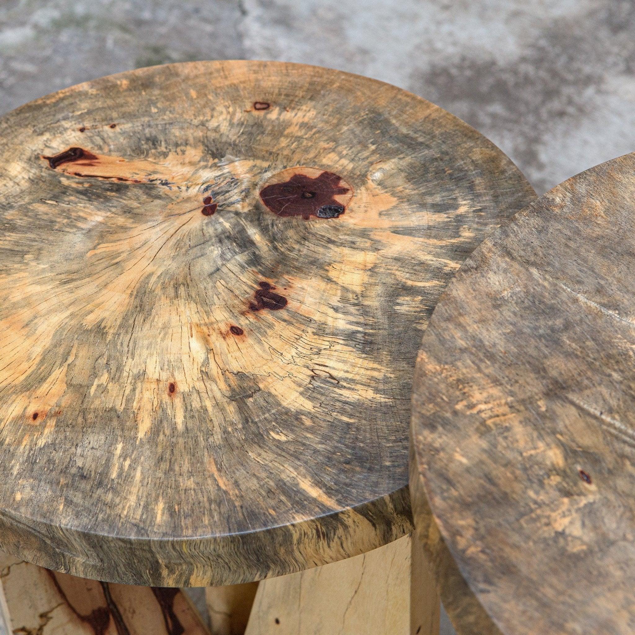 Tamarind Natural Nesting Accent Table Tops - Your Western Decor