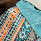 Terra cotta and turquoise leathers - Your Western Decor