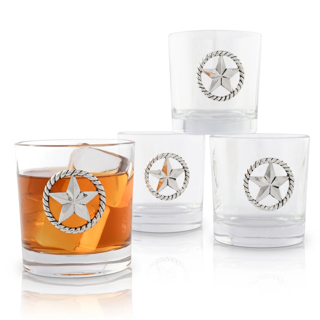 Texas Charm Whiskey Glass Gift Set - Your Western Decor