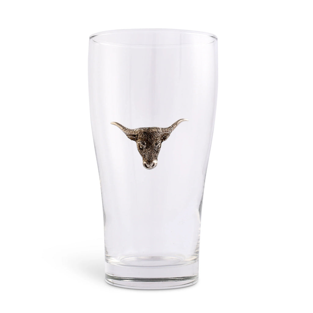Western Longhorn Beer Glass - Your Western Decor