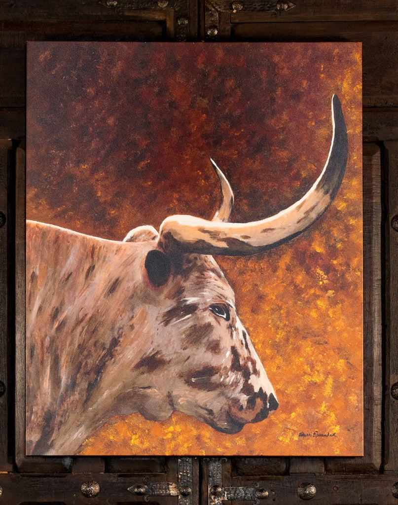 Texas Pride Framed Canvas Art - USA Artists Art - Your Western Decor