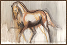 Framed The Dance - Canvas Horse Art made in the USA - Your Western Decor