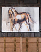 The Dance Framed Canvas Horse Art made in the USA - Your Western Decor