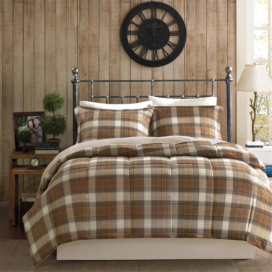 Timber Back Plaid Comforter Set | Your Western Decor