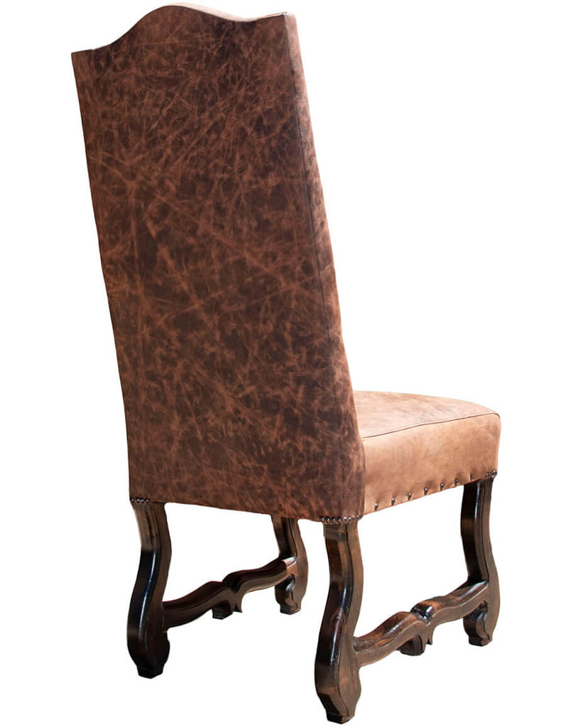 Timberlake Leather Dining Chair - American made dining room furniture - Your Western Decor