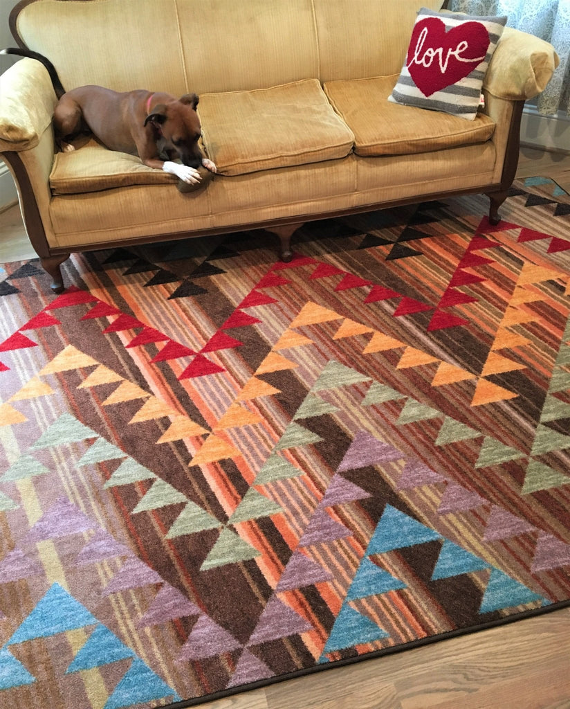 Time Travel Multi Color Rugs - Made in the USA - Your Western Decor