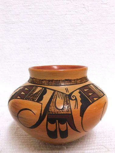 Traditional Handmade Hopi Pot by Potter White Swan - Your Western Decor