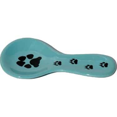 Turquoise Paw Print Spoon Rest made in the USA - Your Western Decor