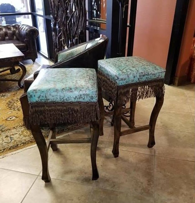 Custom made fancy bar stool - Your Western Decor