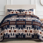 Pendleton Harding Navy Coverlet Set - Your Western Decor