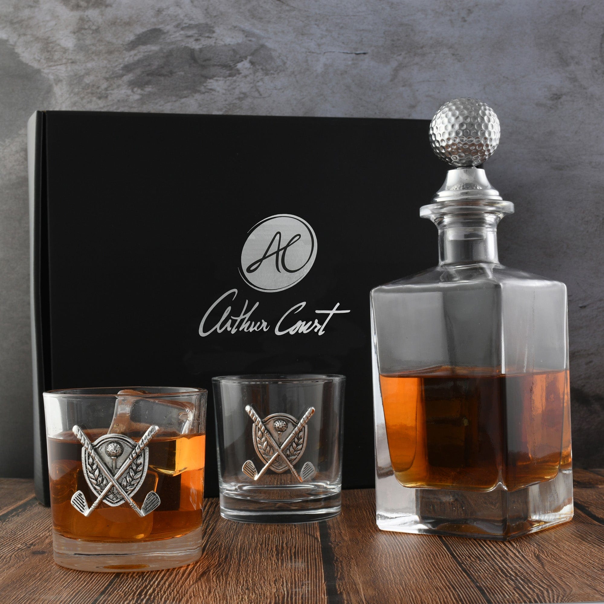 Vagabond House Golf Decanter