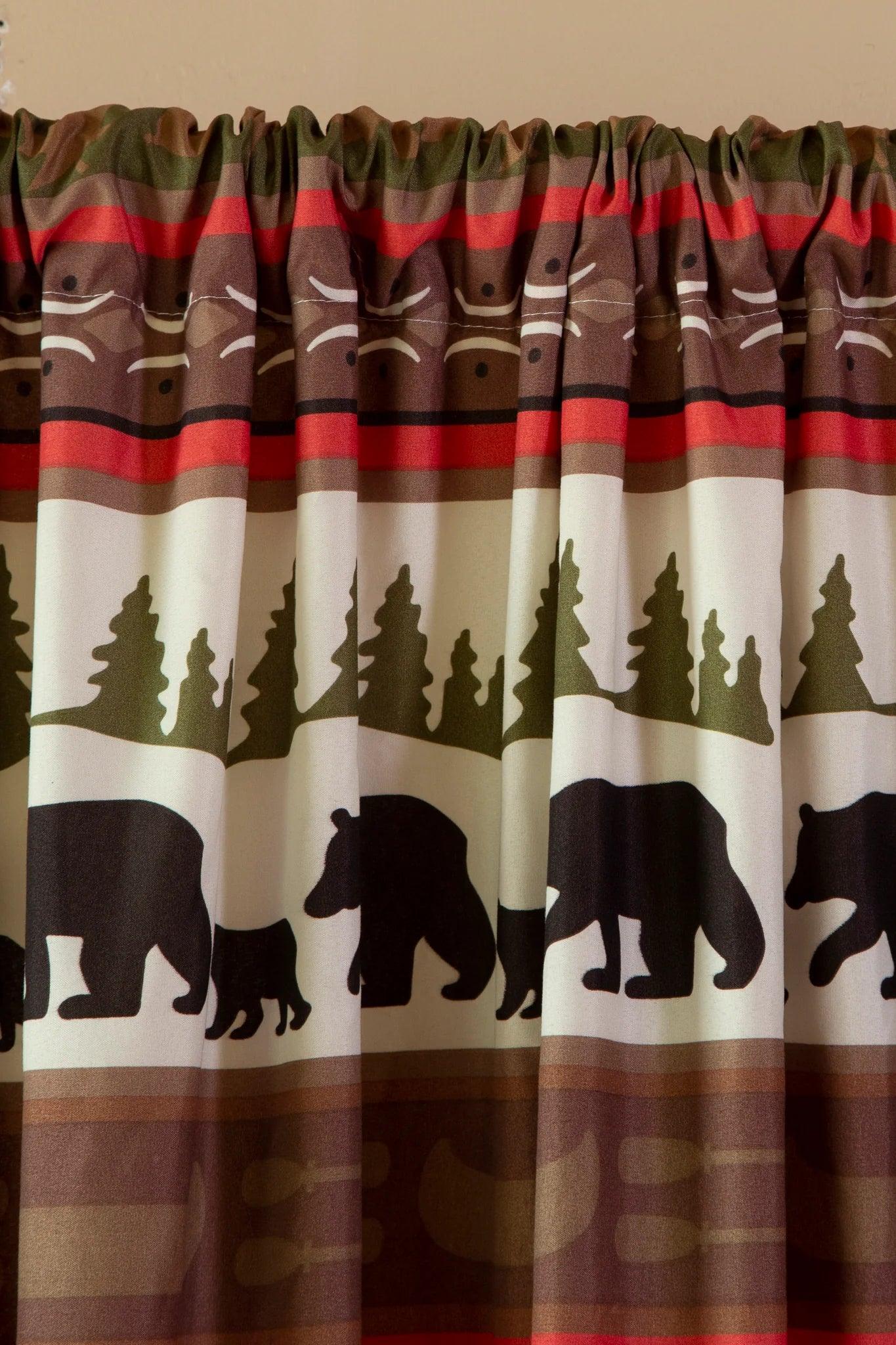 Wandering Wildlife Curtain - Your Western Decor