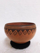 Handmade Handprint Hopi Pottery Bowl - Your Western Decor