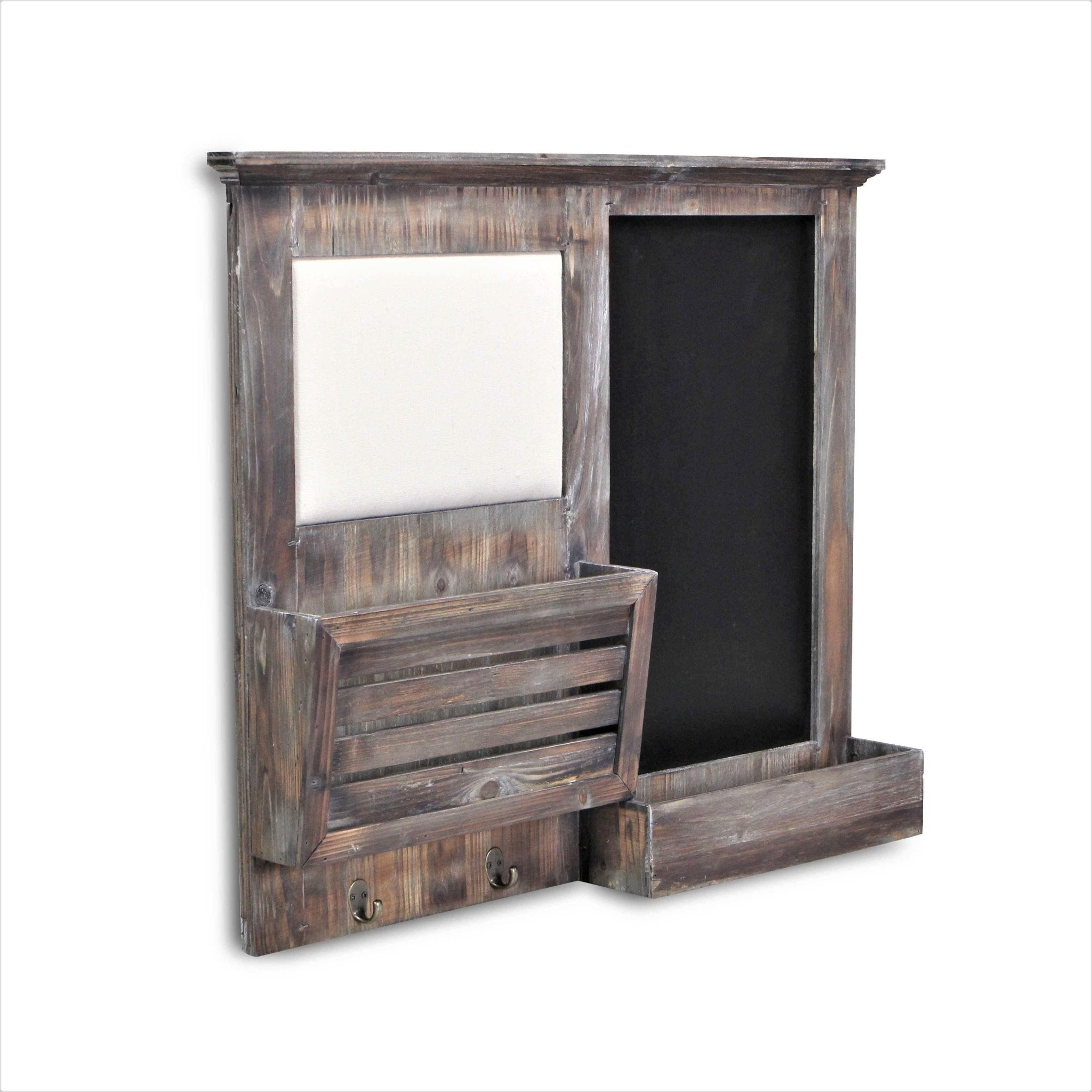 Rustic, weather wood chalkboard, wall unit - Your Western Decor