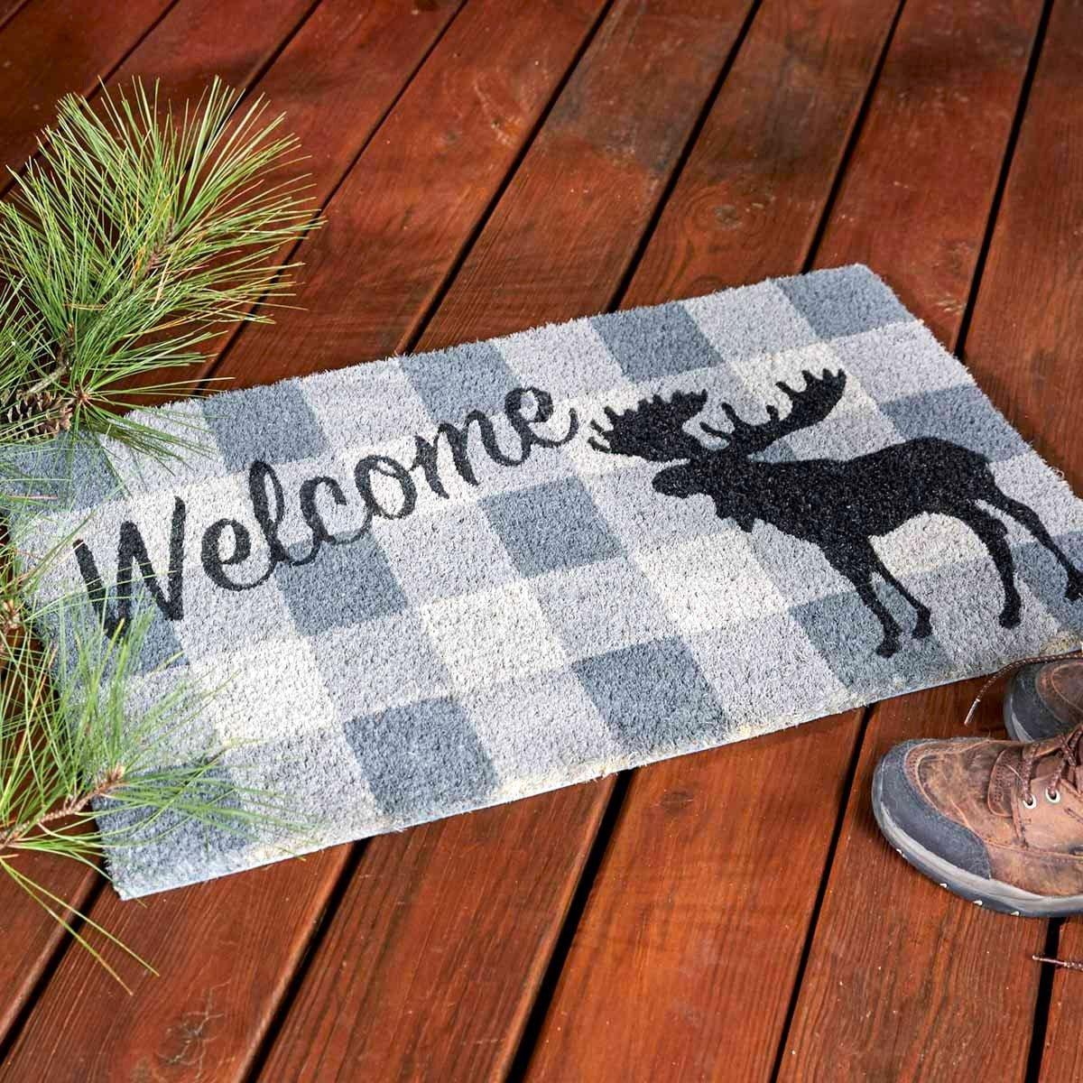 Welcome Moose Doormat - Your Western Decor