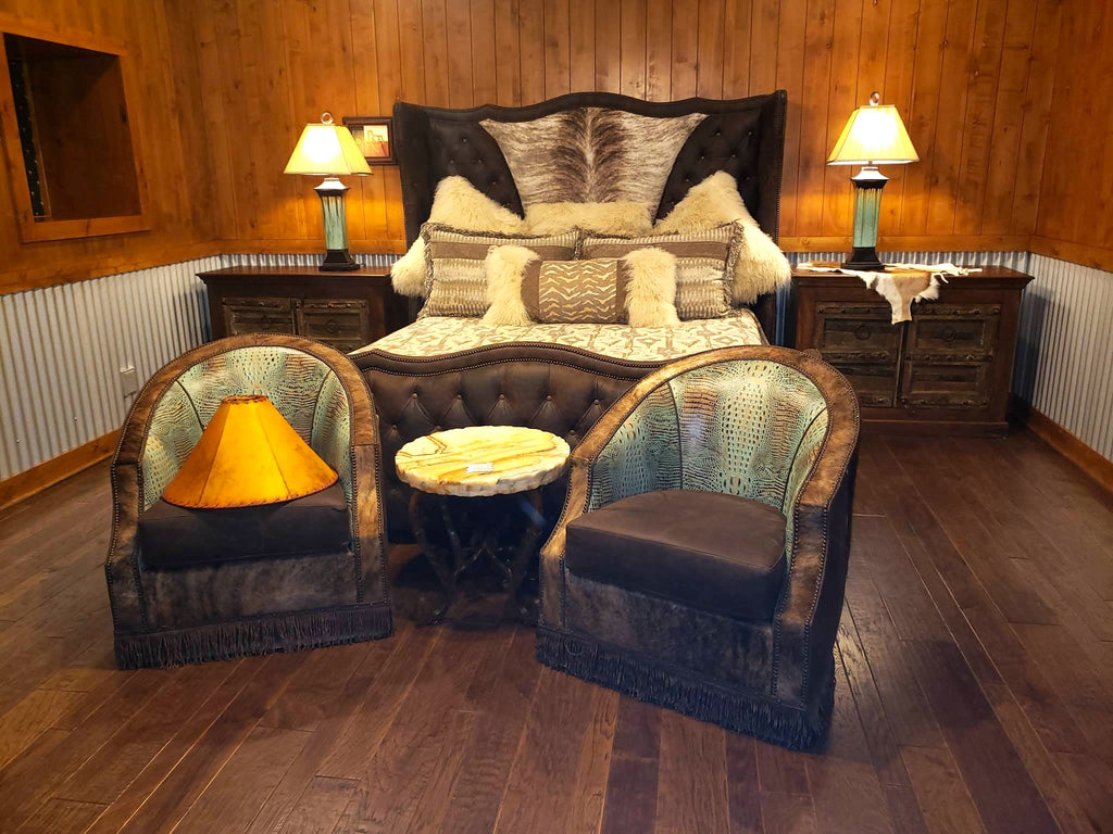 Western Custom Furniture Bedroom Setting - Your Western Decor