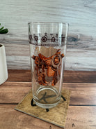 Western glassware with boots, saddle, and brands images - Your Western Decor