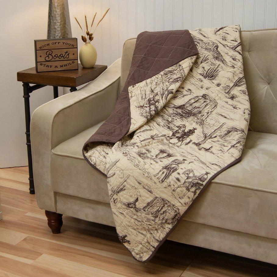 Desert Landscape Western Quilt - Your Western Decor