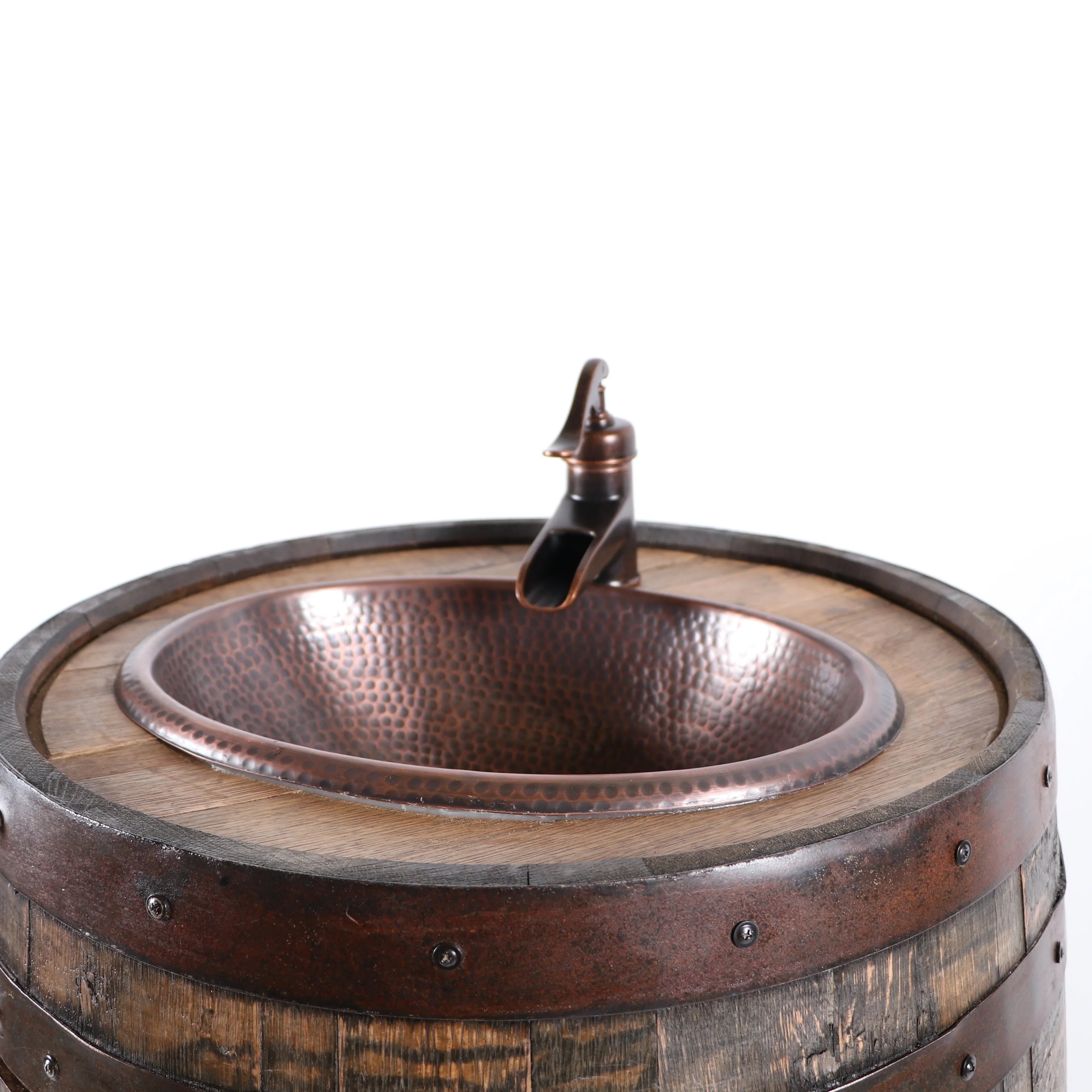 Whiskey barrel vanity top - Your Western Decor