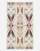 Pendleton Shifting Dunes cotton velour towel featuring rich, fade-resistant colors