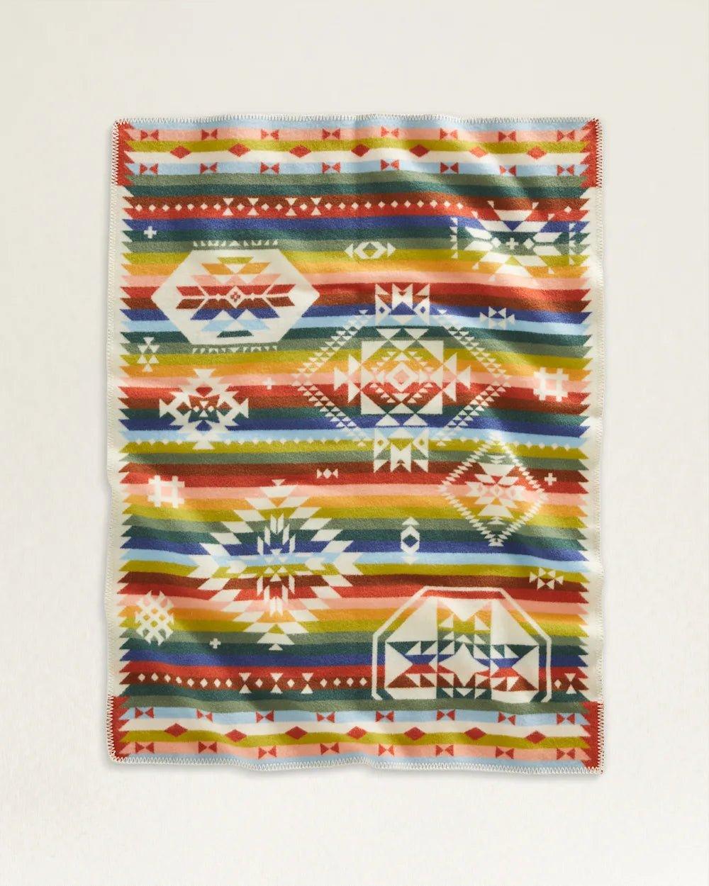 Wild Blooms Crib Blanket made in Pendleton Oregon - Your Western Decor