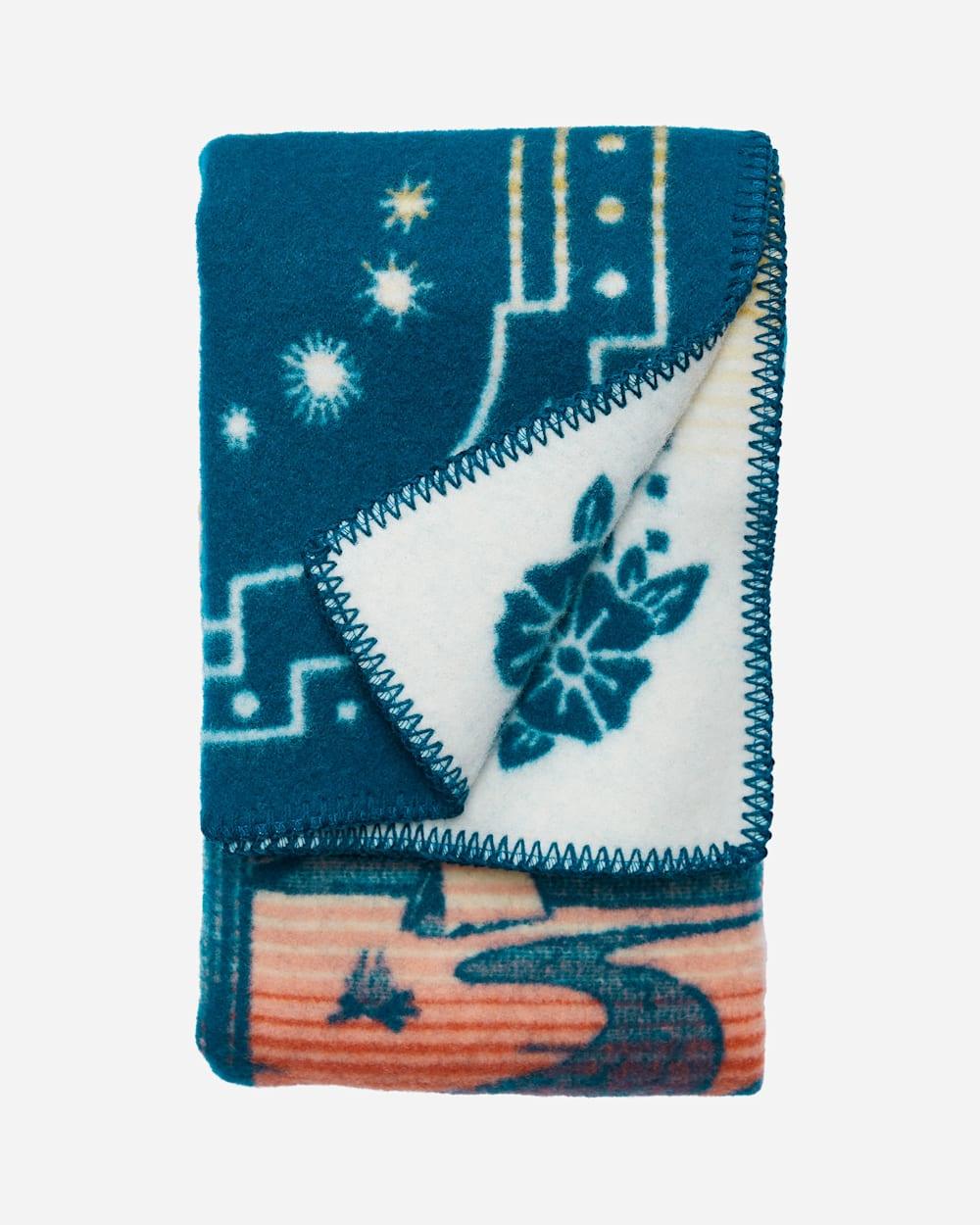 Wild Riders Kids Blanket with horses - made in Oregon - Your Western Decor