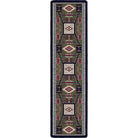 Wild Whiskey Floor Runner in Green - American Made Floor Coverings - Your Western Decor