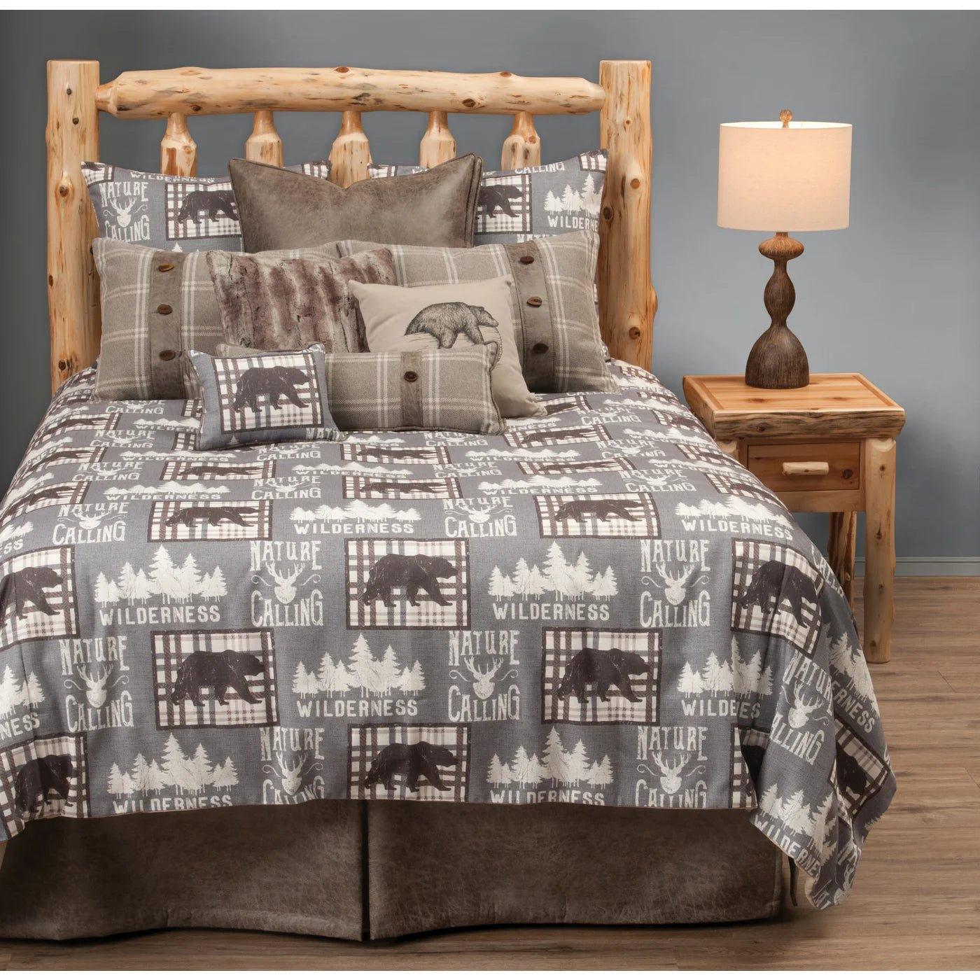 Wilderness Bear Duvet Bedding Collection - Your Western Decor