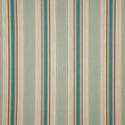 Willamette Valley Turquoise Stripe Fabric by Sunbrella - Your Western Decor