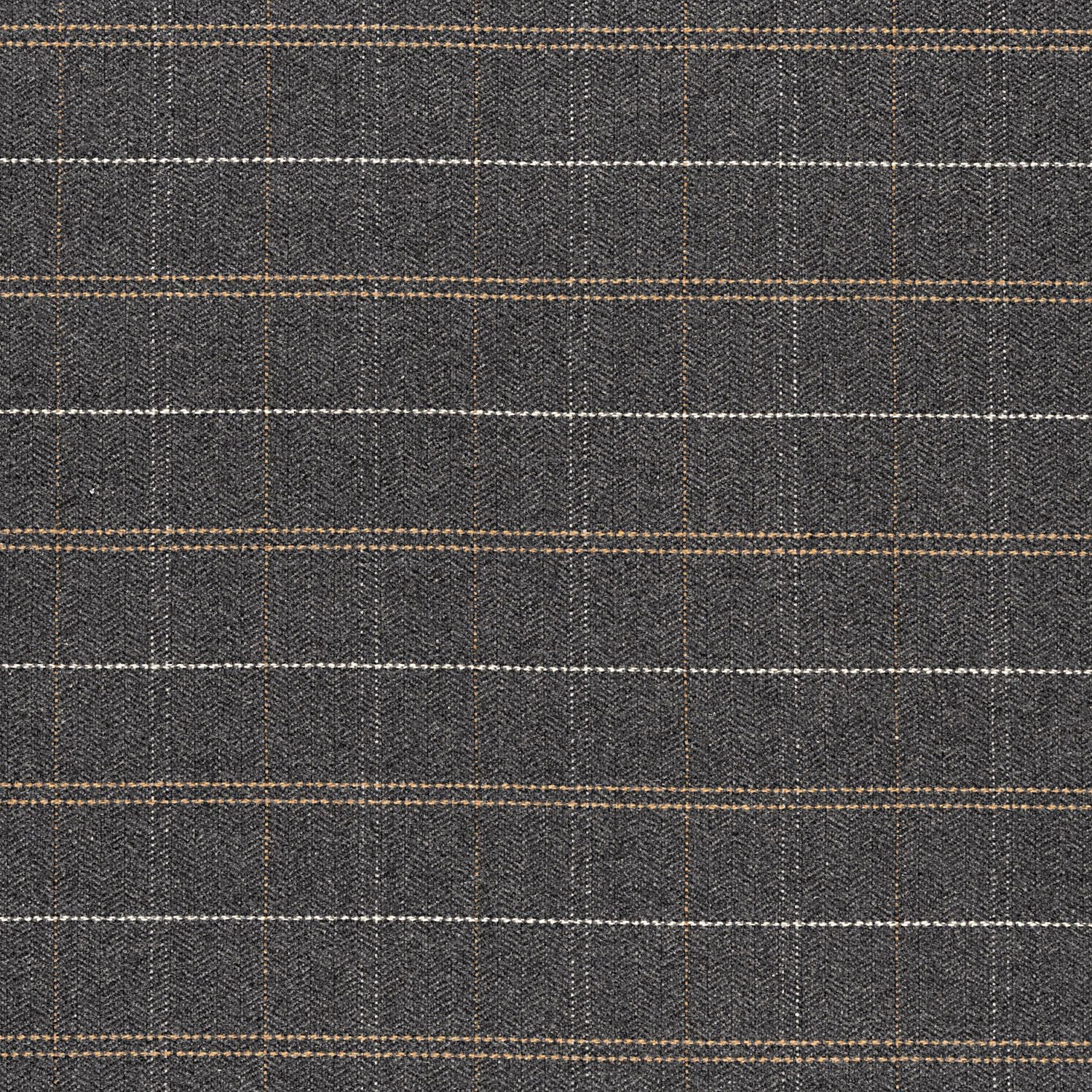 wool windowpane upholstery fabric charcoal commercial grade