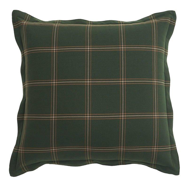 Windowpane Euro Sham in Hunter Green - Your Western Decor