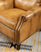 American made Wingback Leather Recliner - Your Western Decor