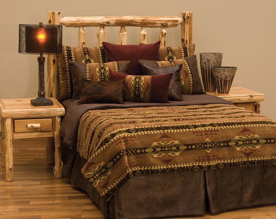 Winslow Southwestern Bedding Duvet Set - American made bedding - Your Western Decor