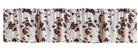 Wrangler Spotted Valance - Cowhide Print Decor - Your Western Decor