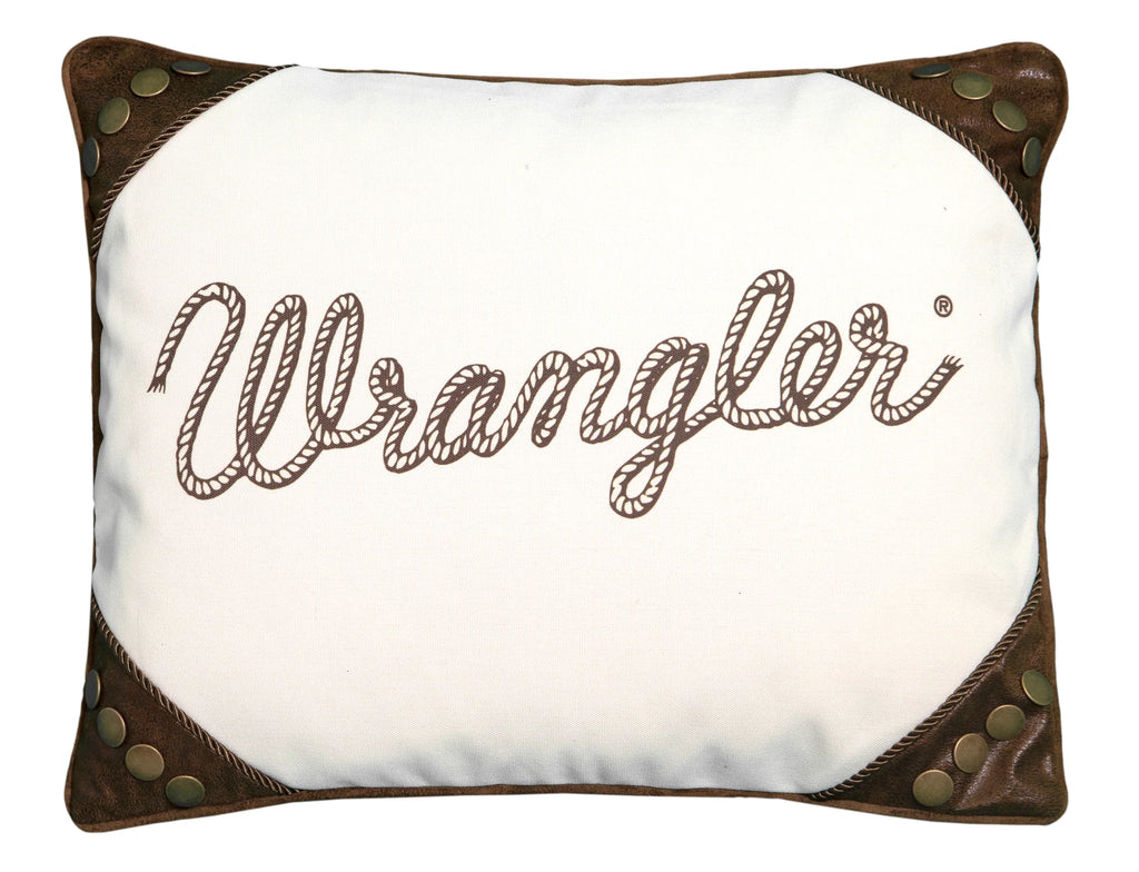 Wrangler Accent Pillow - Western Throw Pillow - Your Western Decor