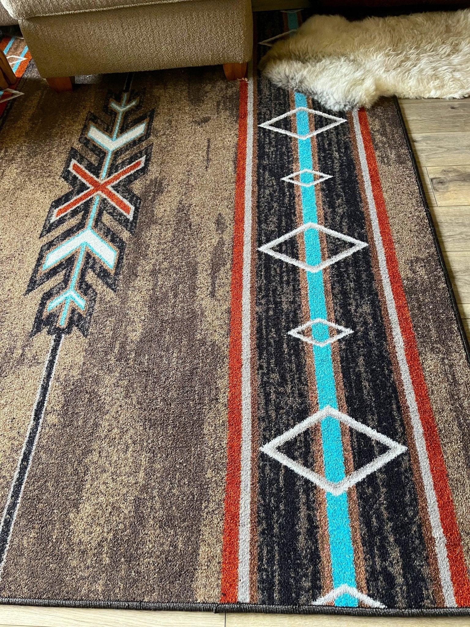 X's & Diamonds Southwestern Area Rugs - Made in the USA - Your Western Decor