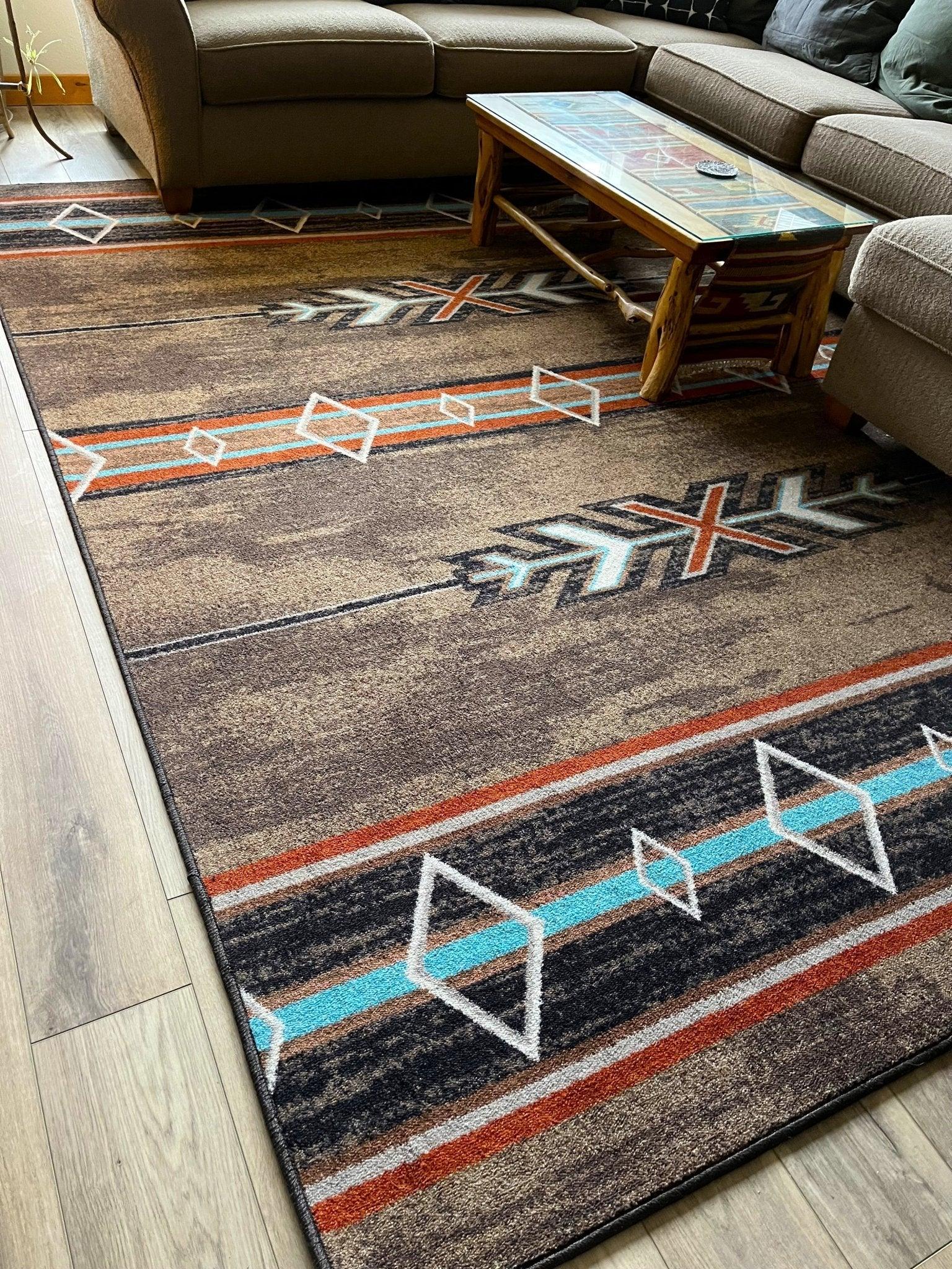 X's & Diamonds Southwestern Area Rugs - Made in the USA - Your Western Decor