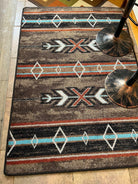 X's & Diamonds Southwestern 4-5 Entry Rug - Made in the USA - Your Western Decor