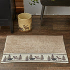 Yakutat Wildlife Bath Mat - Lodge Bathroom Decor - Your Western Decor