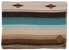 Yara Azul Southwestern throw blanket folded 