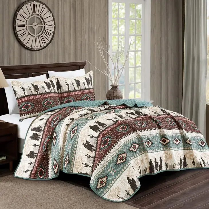 Yellowstone Quilted Bedding Set - Your Western Decor
