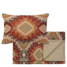 American made Yuma Sol Southwestern Throw Pillow and Bed Scarf - Your Western Decor