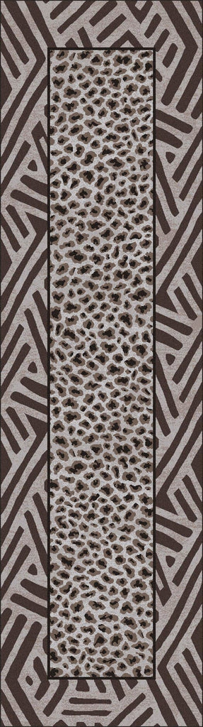 Saharan Roots Leopard 2x8 Floor  Runner - Made in the USA - Your Western Decor