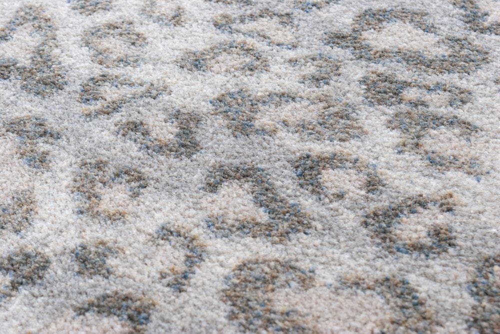 Snow Leopard Rug Detail - Natural - Made in the USA - Your Western Decor, LLC