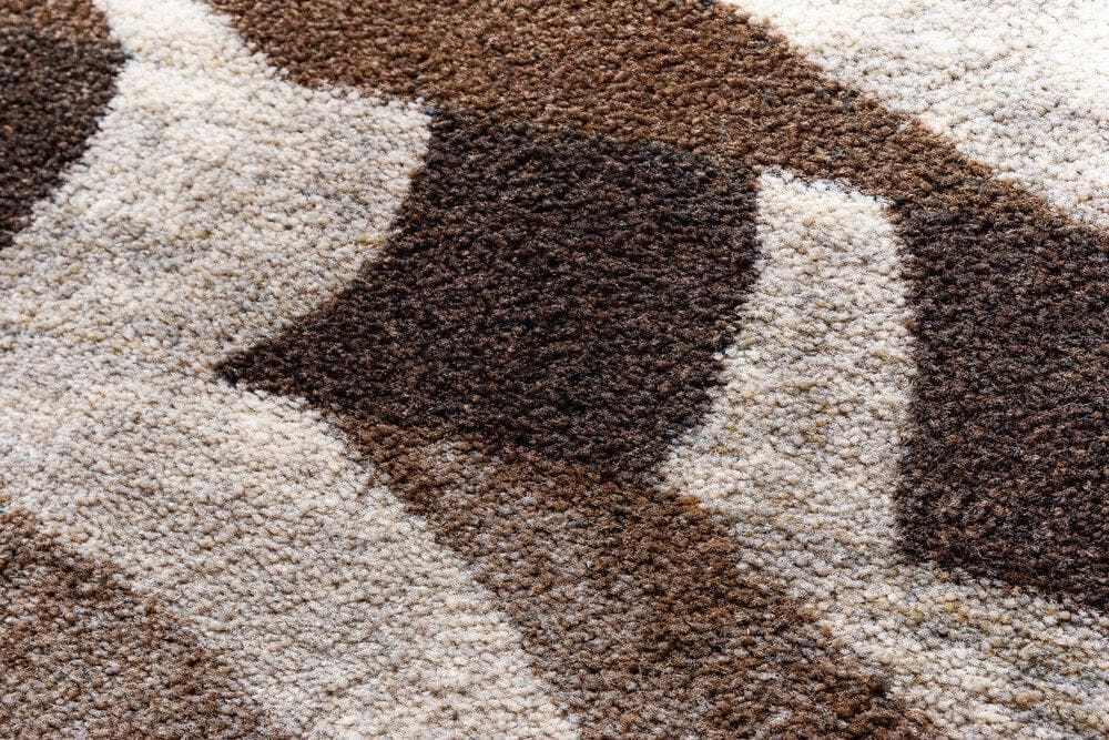 black and brown stripe zebra print rug detail. Made in the USA. Free Shipping. Your Western Decor
