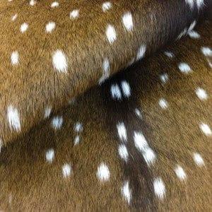 Axis Deer Hair on Hide Swatch - Your Western Decor