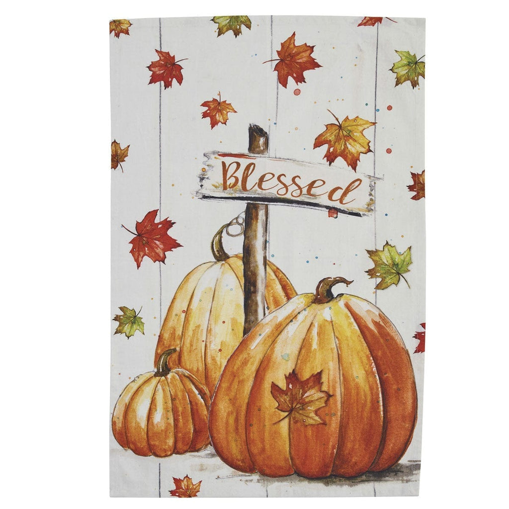 Blessed Pumpkin Dishtowel • Your Western Decor