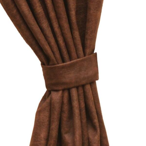 Yosemite Bourbon Curtain and tie back made in the USA - Your Western Decor