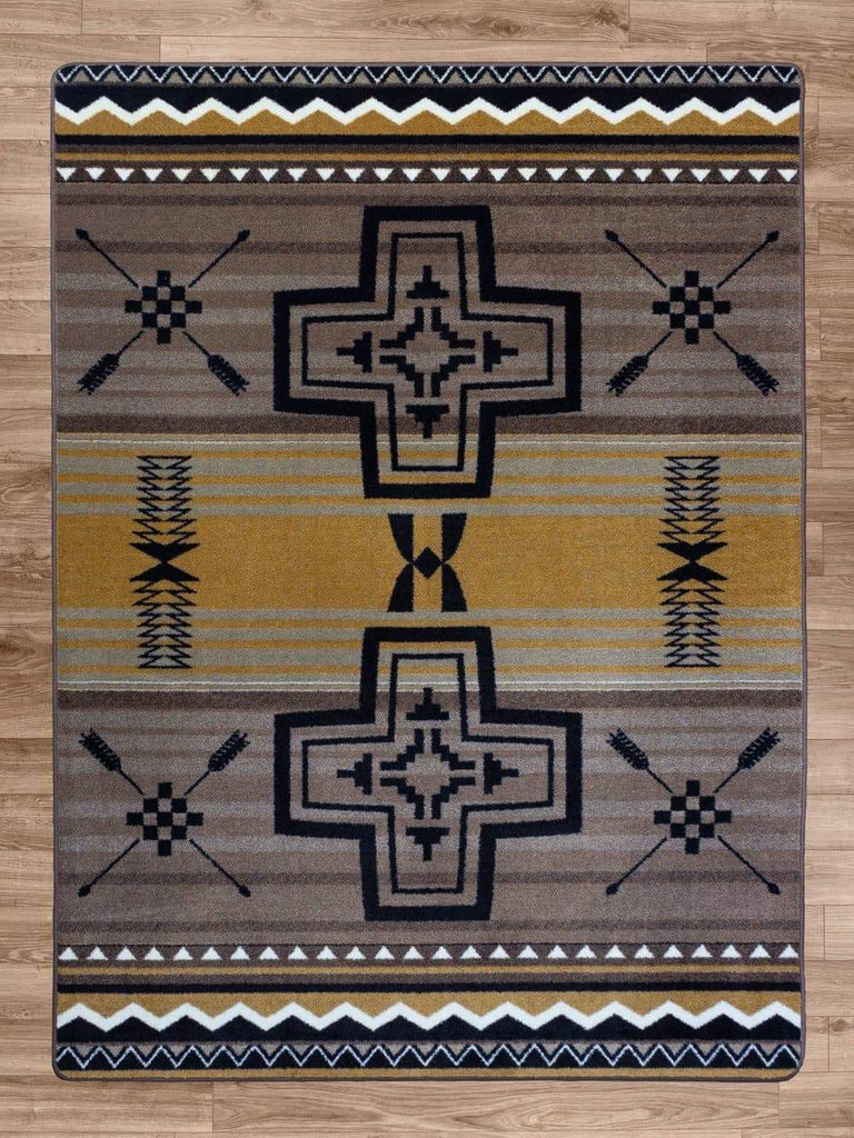 Brazos Arrows OKA - 2 Colors - Rugs made in the USA - Your Western Decor