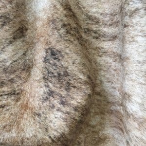 Brindle Light Tan Cowhide Upholstery • Your Western Decorating